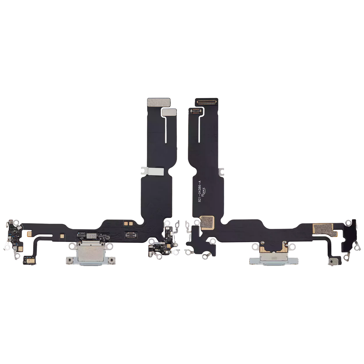 Charging Port Flex Cable For iPhone 15 Plus (Aftermarket Plus) (Blue)