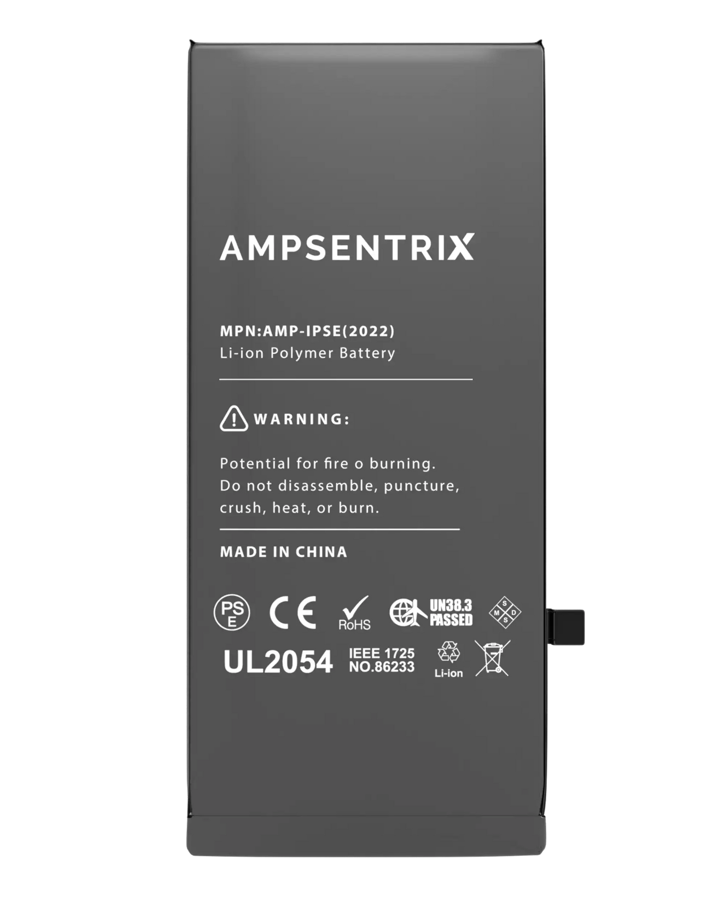 Replacement Battery For iPhone SE (2022) (AmpSentrix Basic Extended)