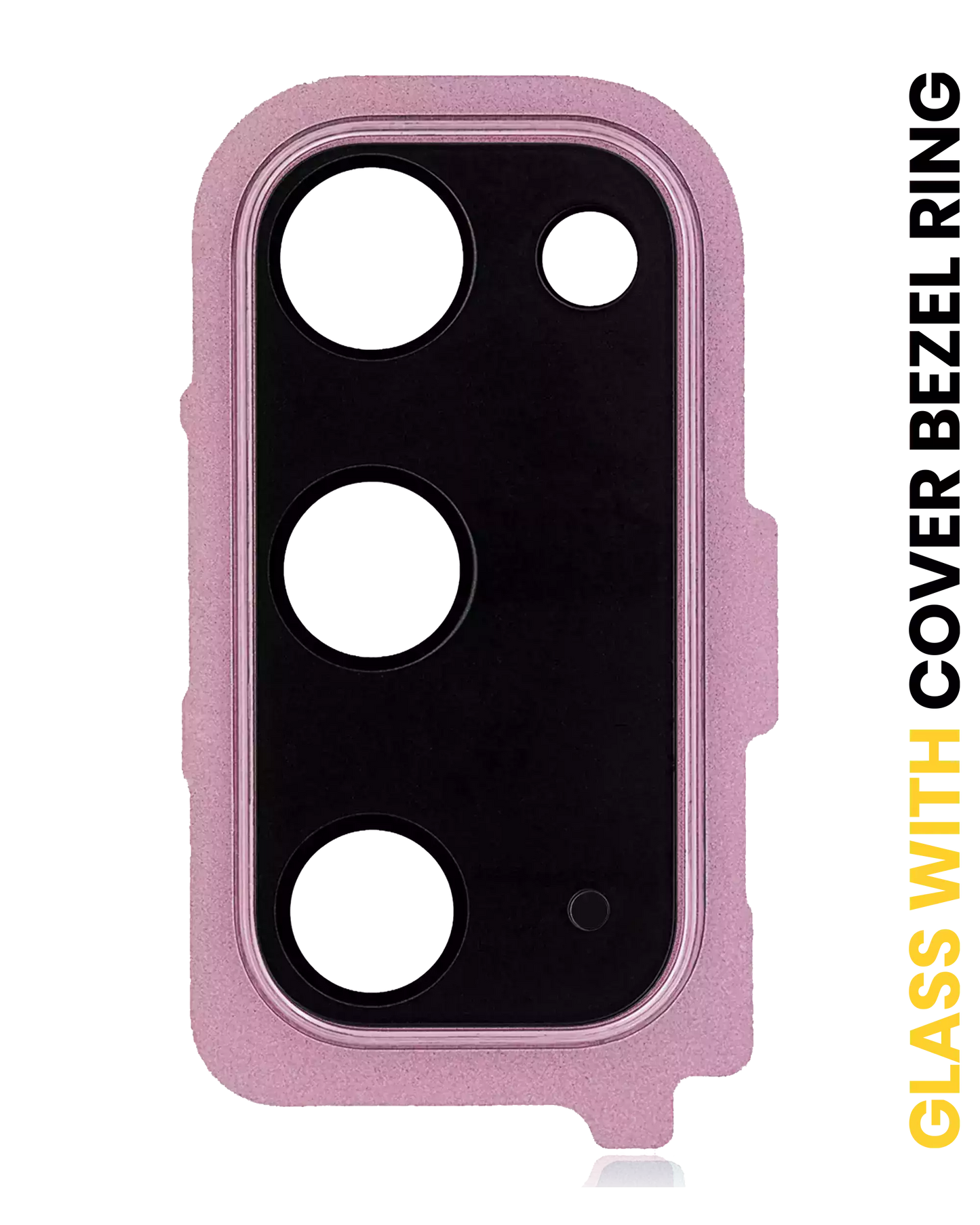Back Camera Lens With Cover Bezel Ring For Samsung Galaxy S20 / S20 5G (Cloud Pink)