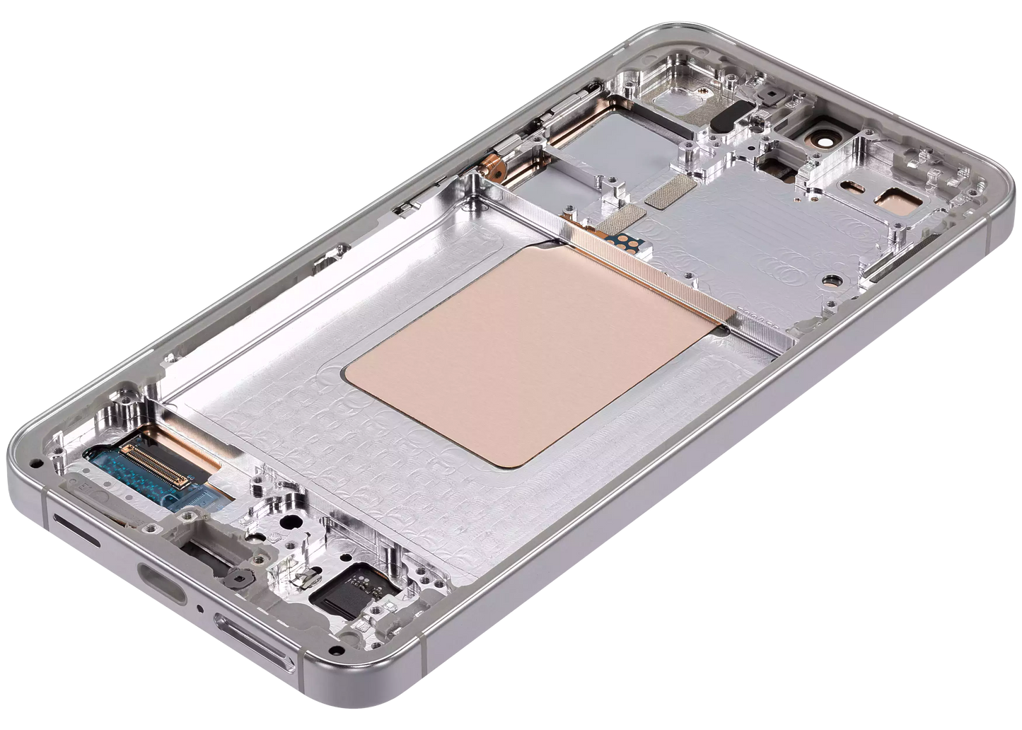 OLED Assembly With Frame For Samsung Galaxy S24 5G (US & International Version) (Refurbished) (Marble Grey)