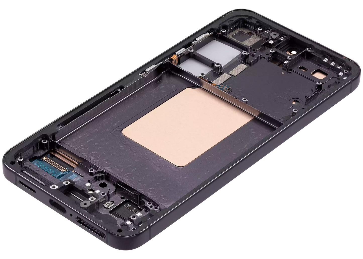 OLED Assembly With Frame For Samsung Galaxy S24 5G (US & International Version) (Refurbished) (Onyx Black)
