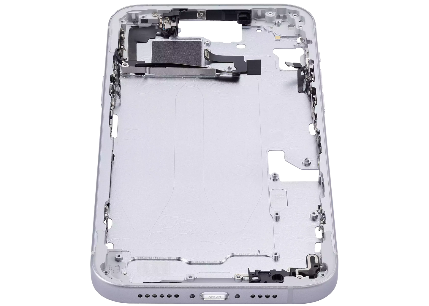 Mid-Frame Housing W/ Small Parts For iPhone 15 Plus (EU / Global Version) (Aftermarket Plus) (Blue)