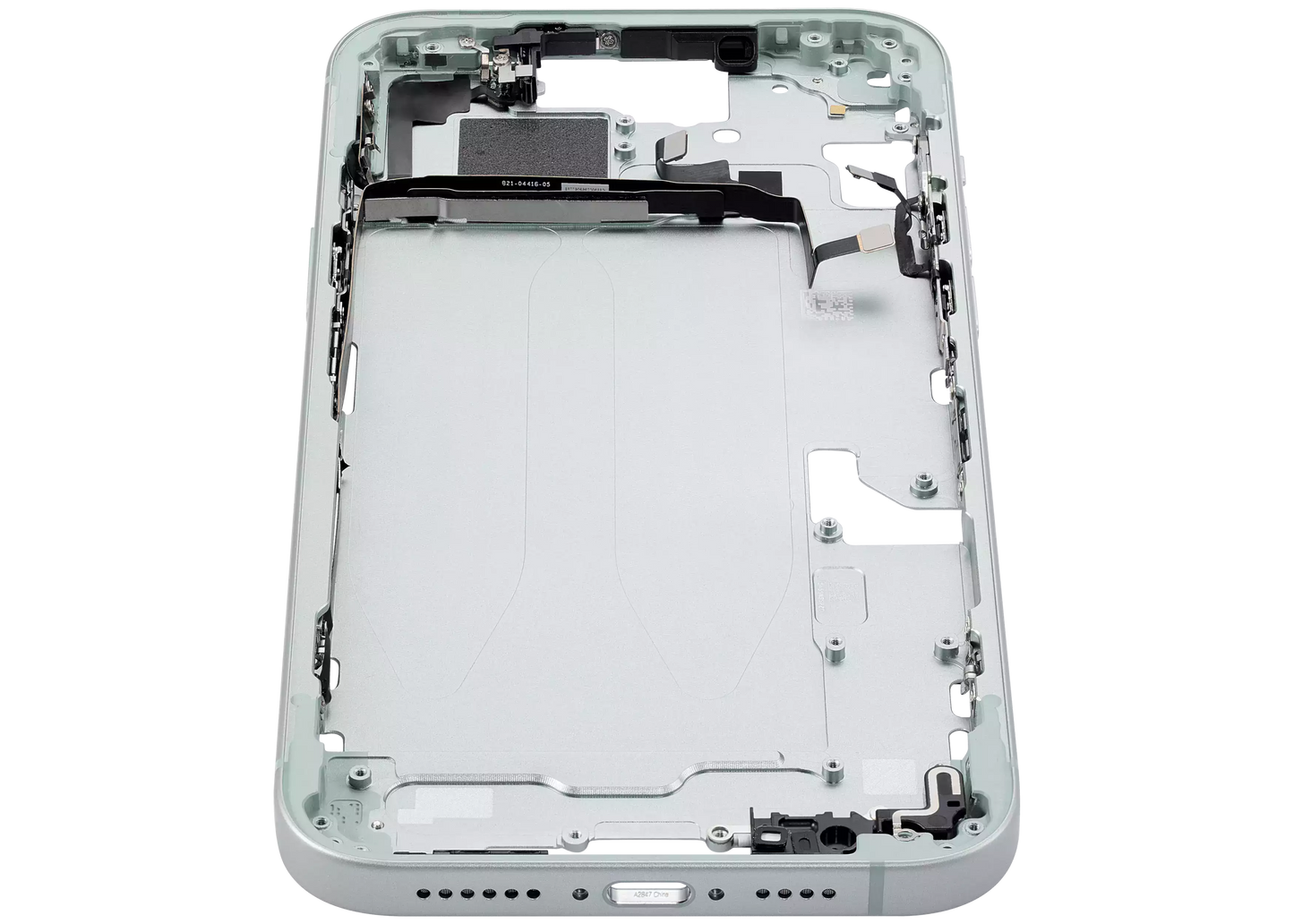 Mid-Frame Housing W/ Small Parts For iPhone 15 Plus (US Version) (Aftermarket Plus) (Green)