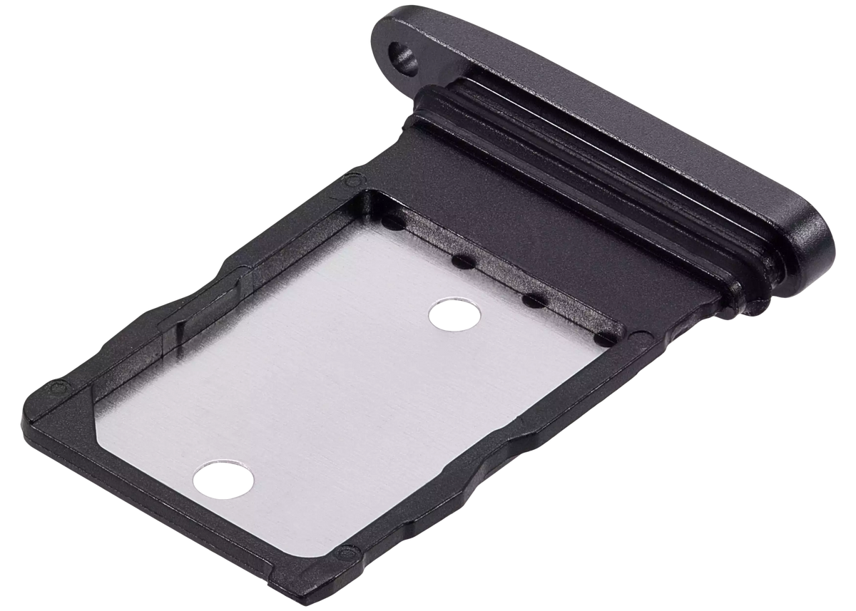 Sim Card Tray For Google Pixel 9 (Obsidian) - replacement part additional angle