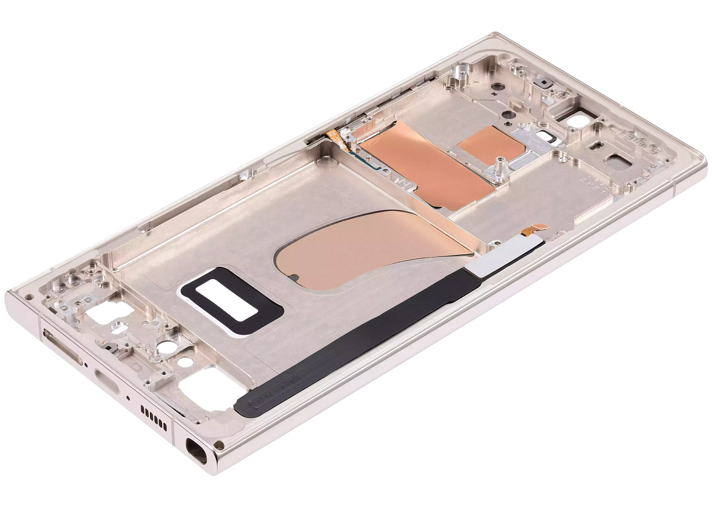 Mid-Frame Housing For Samsung Galaxy S23 Ultra 5G (US & International Version) (Cream)