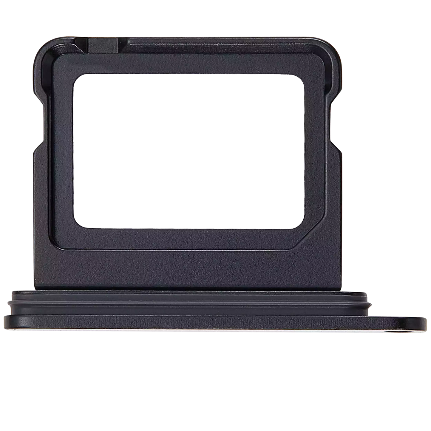 Dual Sim Card Tray For iPhone 16 / 16 Plus (Black)