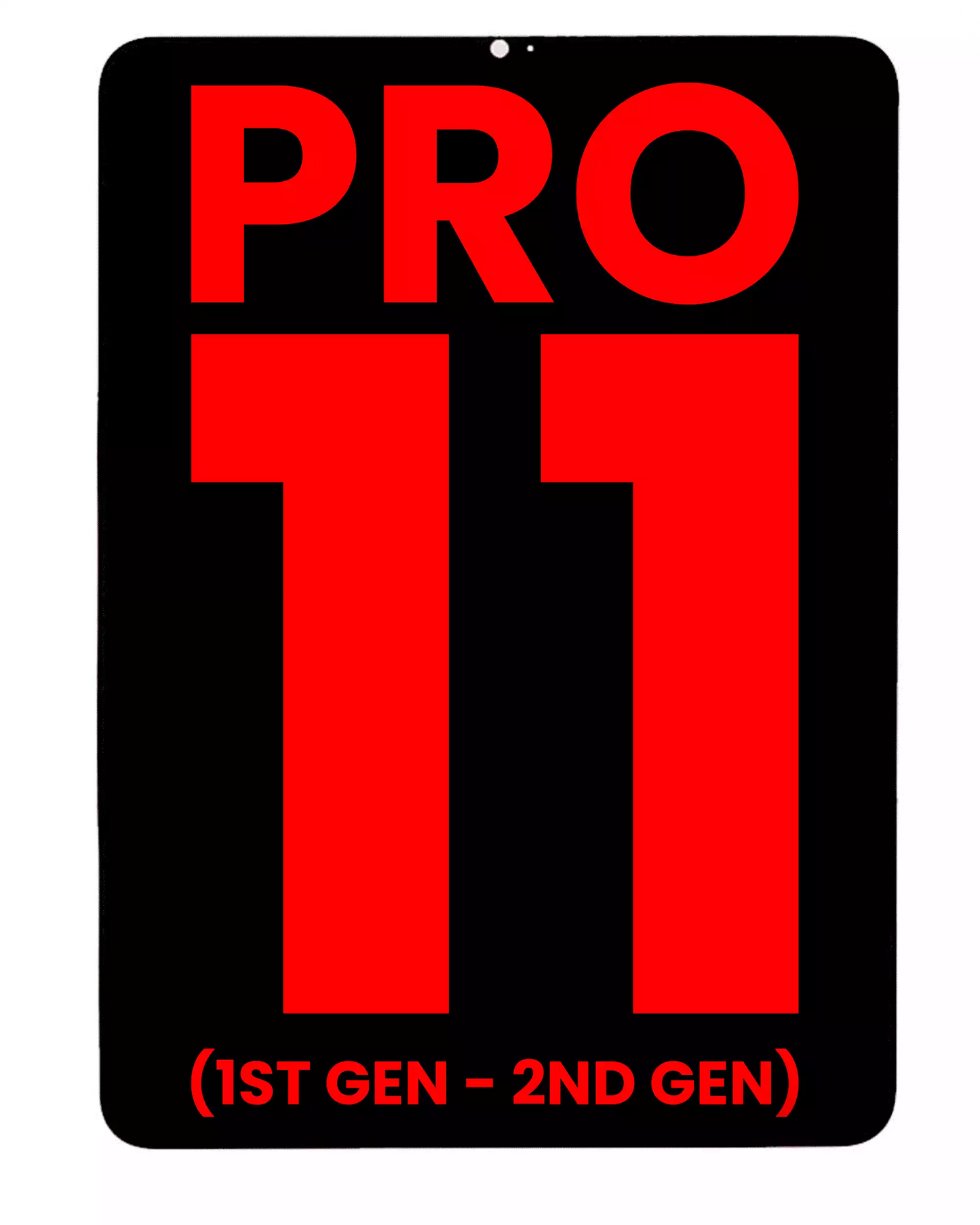 LCD Assembly With Digitizer For iPad Pro 11" 1st Gen (2018) / iPad Pro 11" 2nd Gen (2020) (Aftermarket Plus) (All Colors)