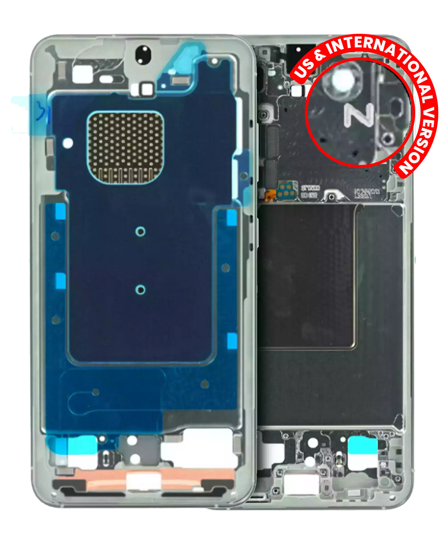 Mid-Frame Housing For Samsung Galaxy S24 5G (US & International Version) (Jade Green)
