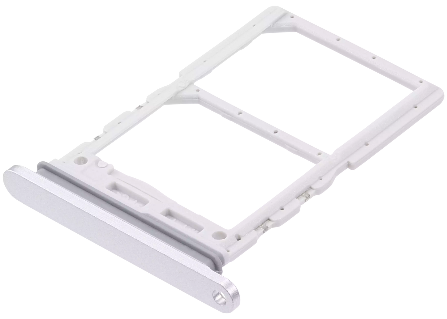 Dual Sim Card Tray For Samsung Galaxy Z Flip 6 (F741) (Premium) (White)