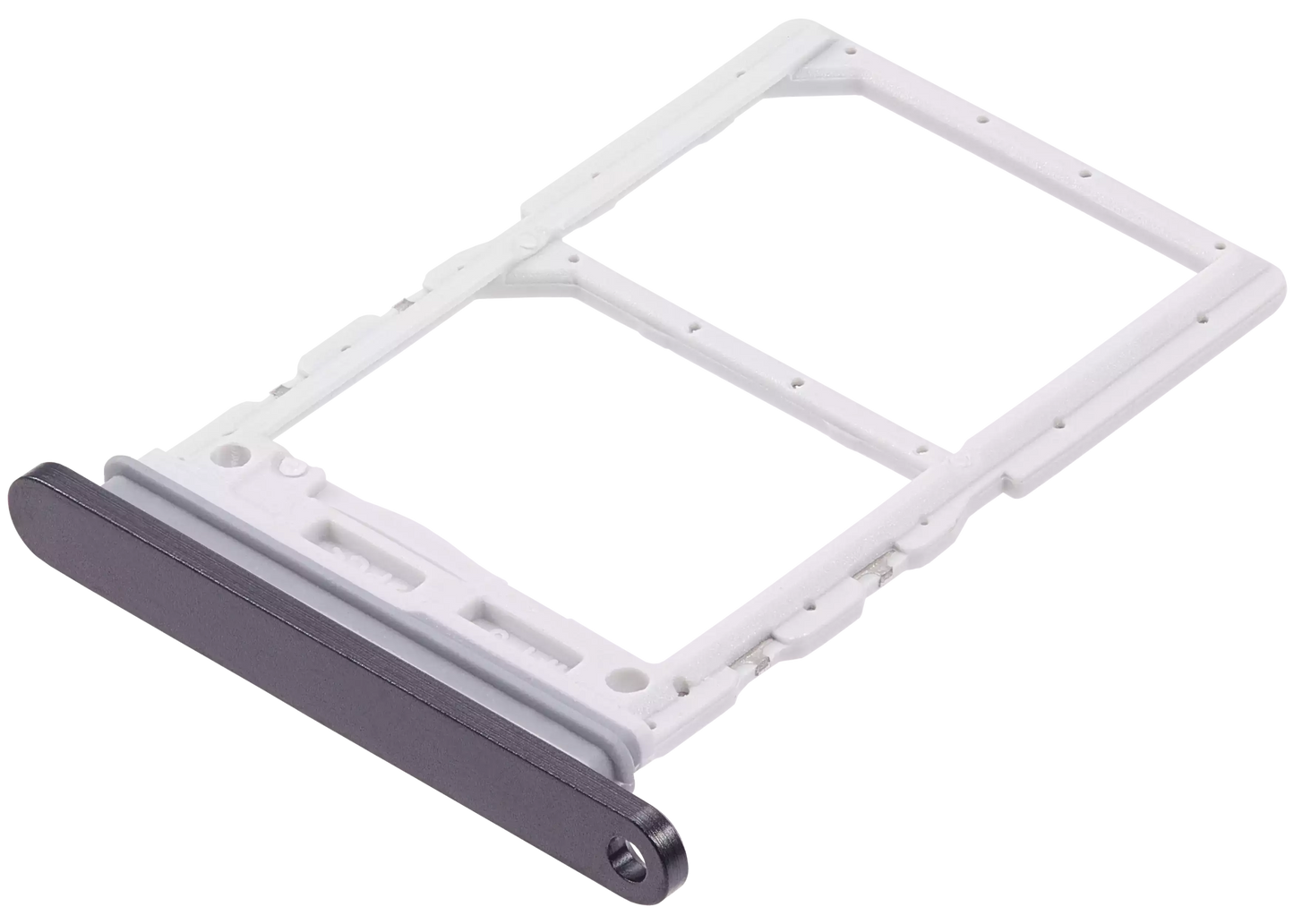 Dual Sim Card Tray For Samsung Galaxy Z Flip 6 (F741) (Premium) (Black)