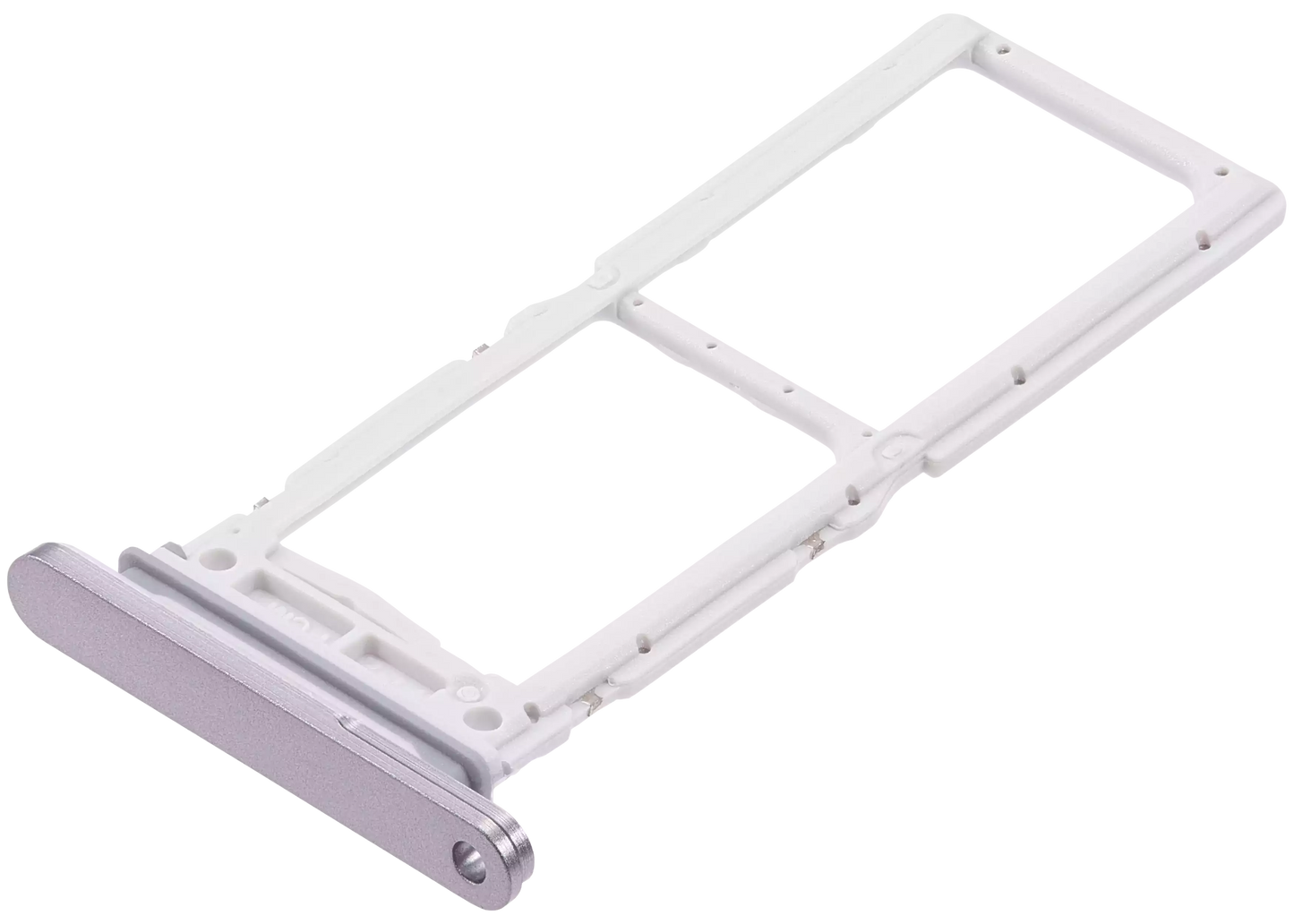 High resolution image of Dual Sim Card Tray For Samsung Galaxy Z Fold 6 (F956) (Premium) (Silver Shadow)