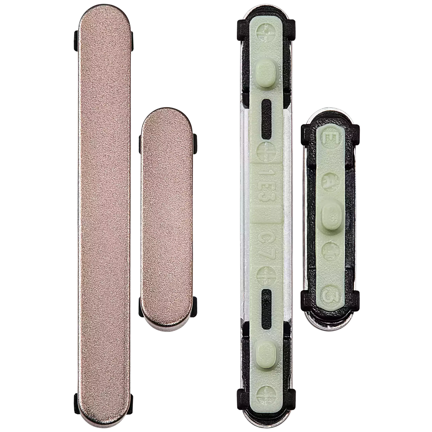 Hard Buttons (Power / Volume) For Samsung Galaxy S24 Ultra 5G (Premium) (Titanium Yellow)