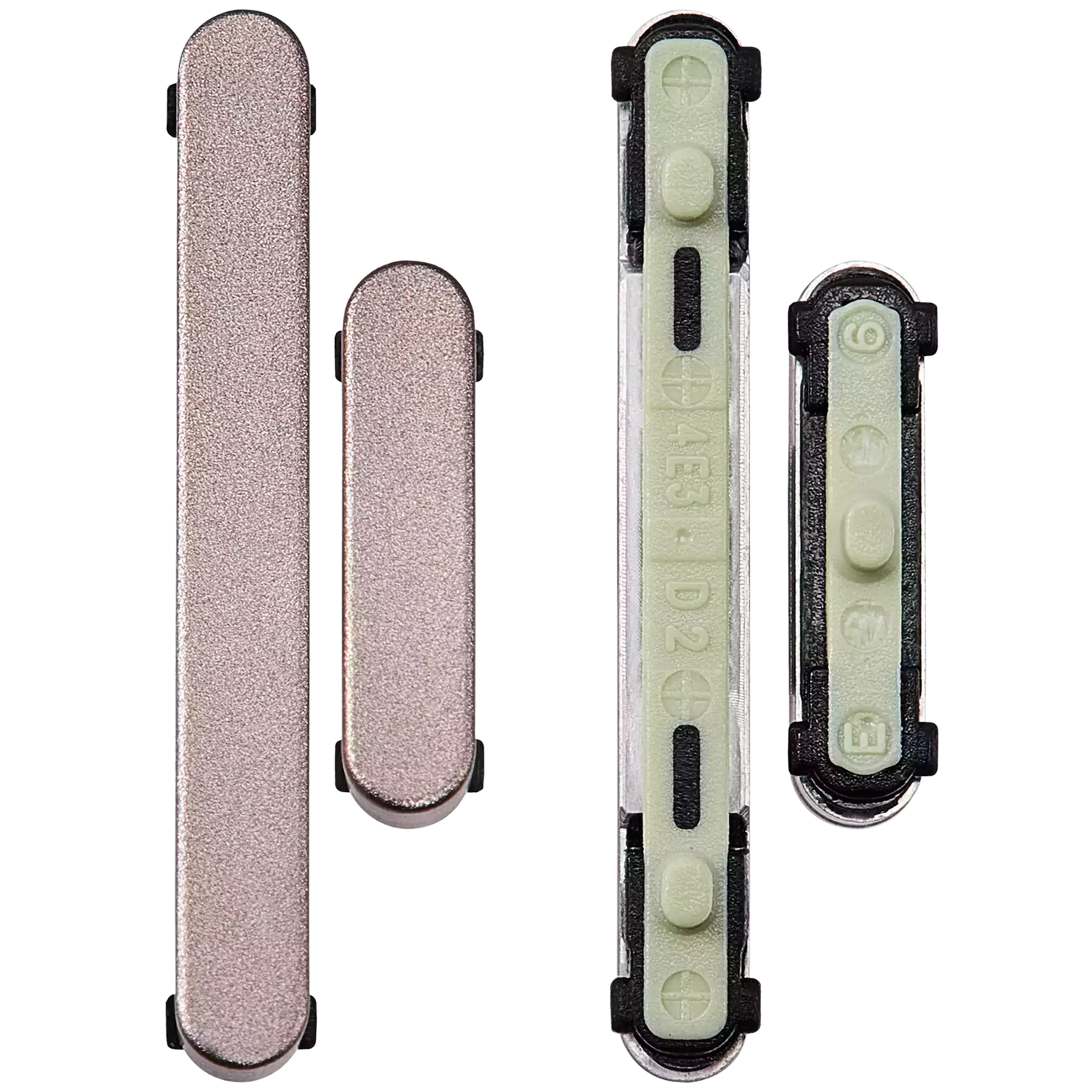 Hard Buttons (Power / Volume) For Samsung Galaxy S24 Ultra 5G (Premium) (Titanium Gray)
