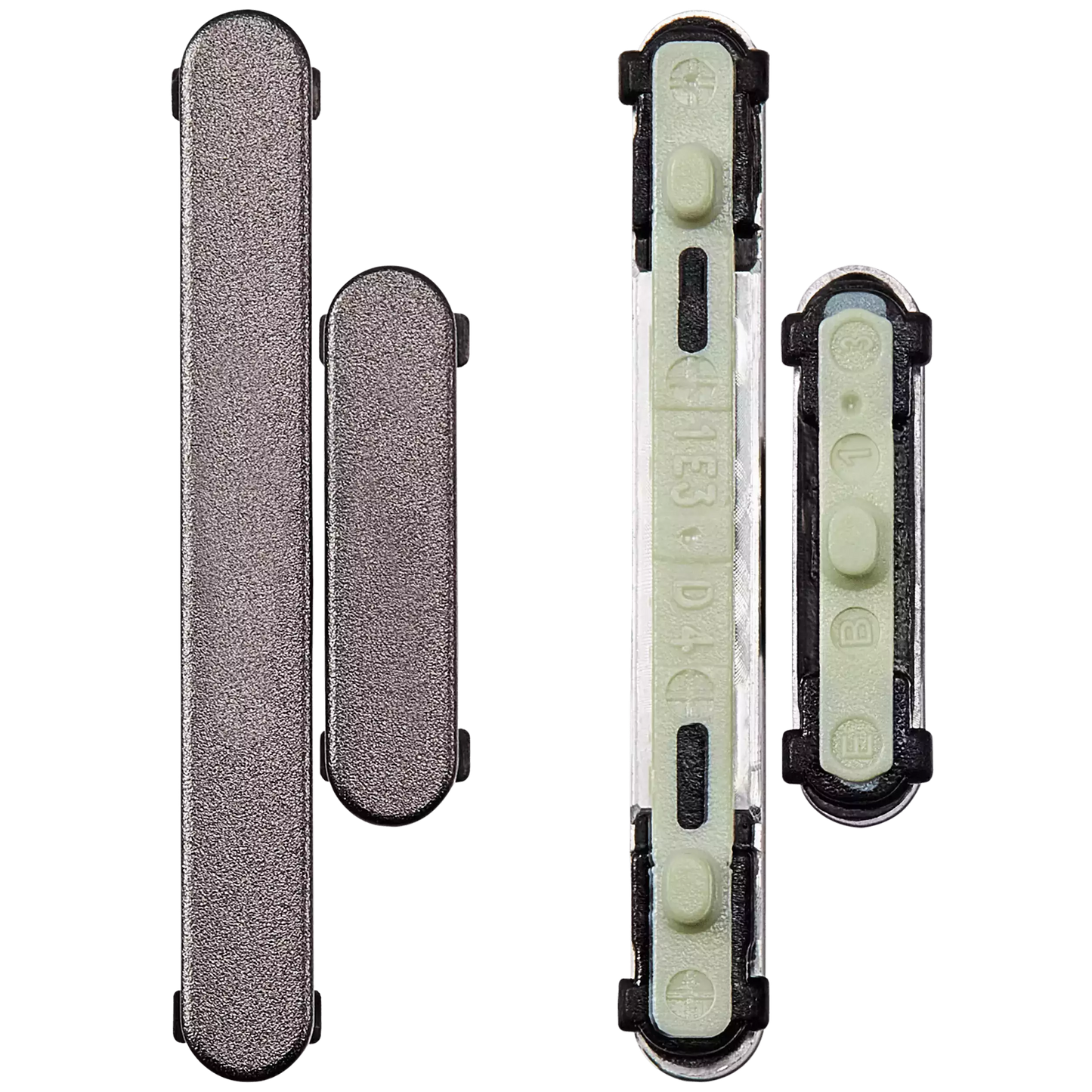 Hard Buttons (Power / Volume) For Samsung Galaxy S24 Ultra 5G (Premium) (Titanium Black)