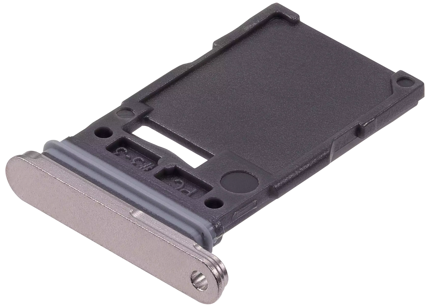 Single Sim Card Tray For Samsung Galaxy S24 Ultra 5G (Premium) (Titanium Gray)