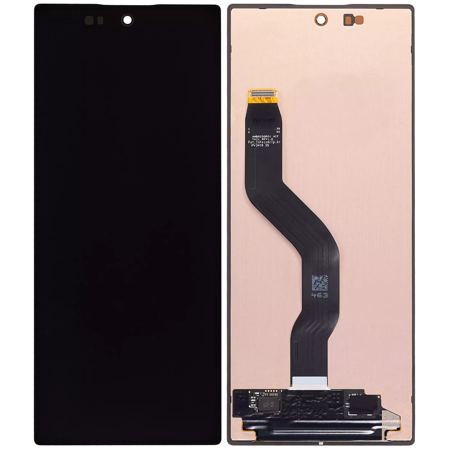 Samsung replacement part: Outer OLED Assembly Without Frame For Samsung Galaxy Z Fold 6 5G (Refurbished) (All Colors)