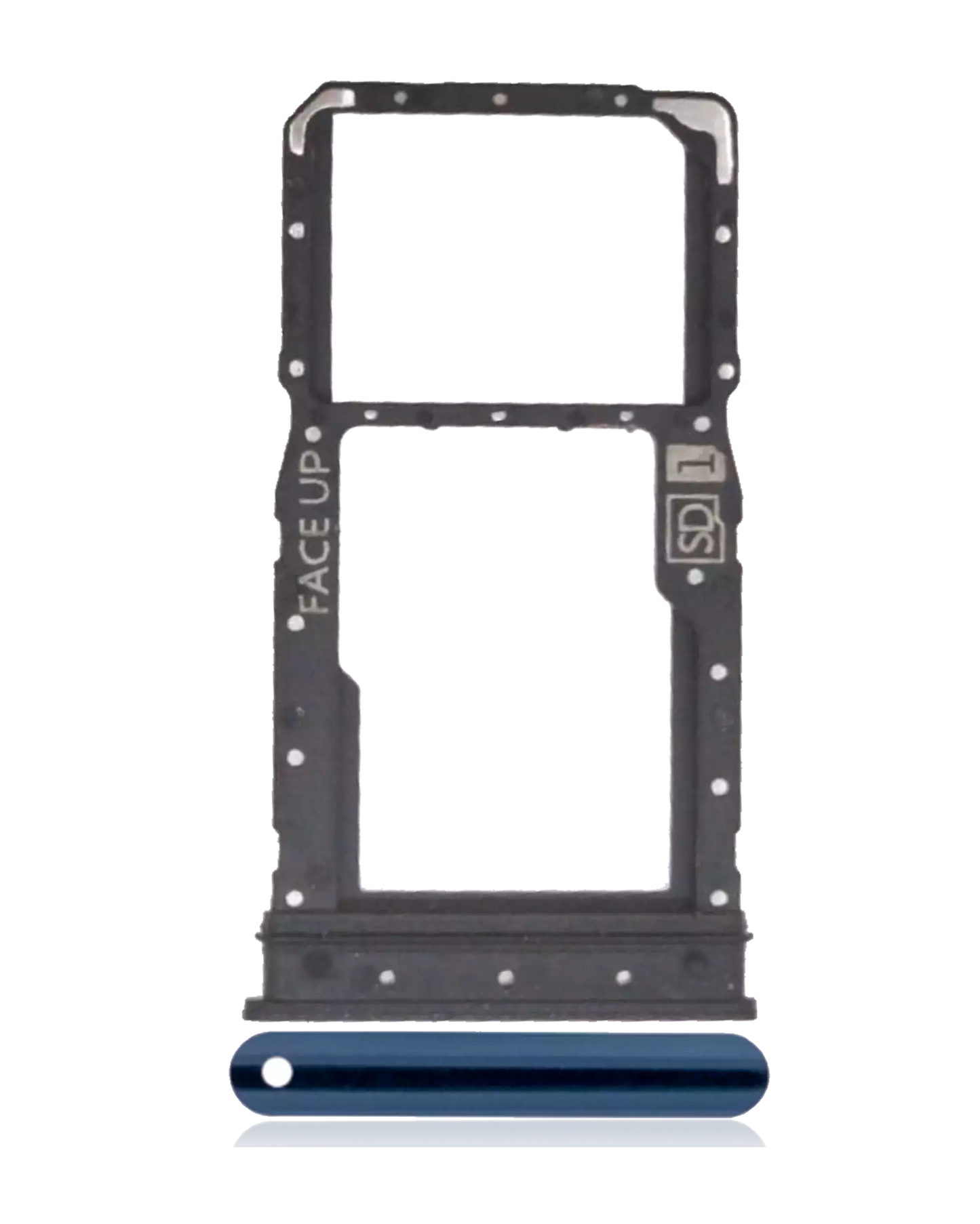 SIM Card Tray For Motorola Moto G Power 5G (XT2415 / 2024) (Genuine OEM) (Midnight Blue) replacement part SKU 107085003997 image 1