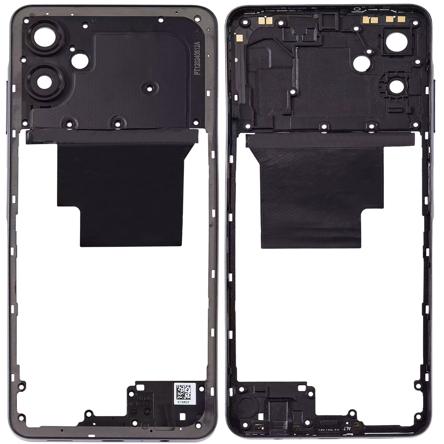 Mid-Frame Housing For Samsung Galaxy A06 (A065 / 2024) (Blue) replacement part product image 6 - SKU 107182136851