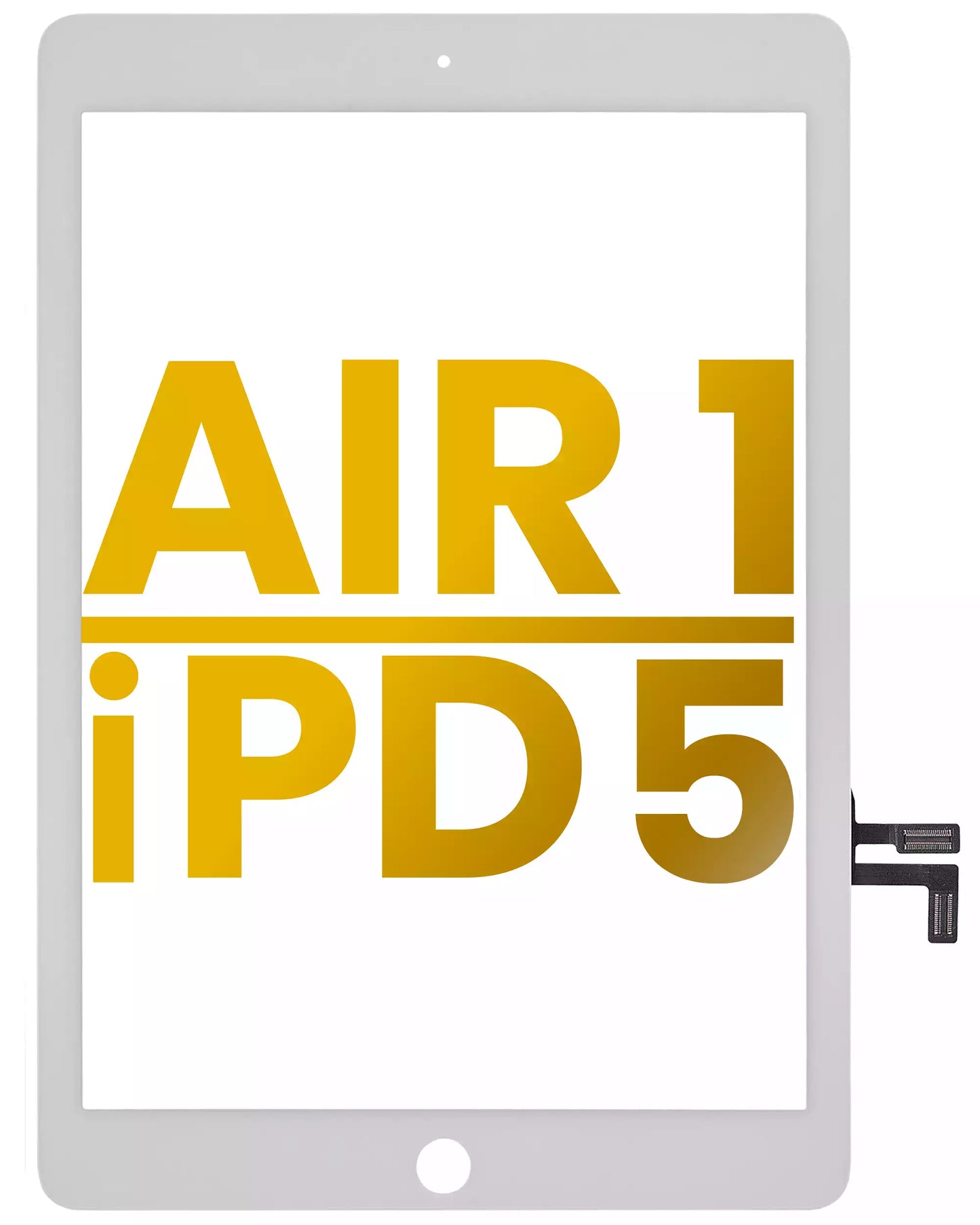 Digitizer For iPad Air 1 / iPad 5 (2017) (No Home Button Installed) (Premium) (Black)