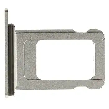 Single SIM Card Tray For iPhone 12 Pro / 12 Pro Max (Genuine OEM) (Silver)