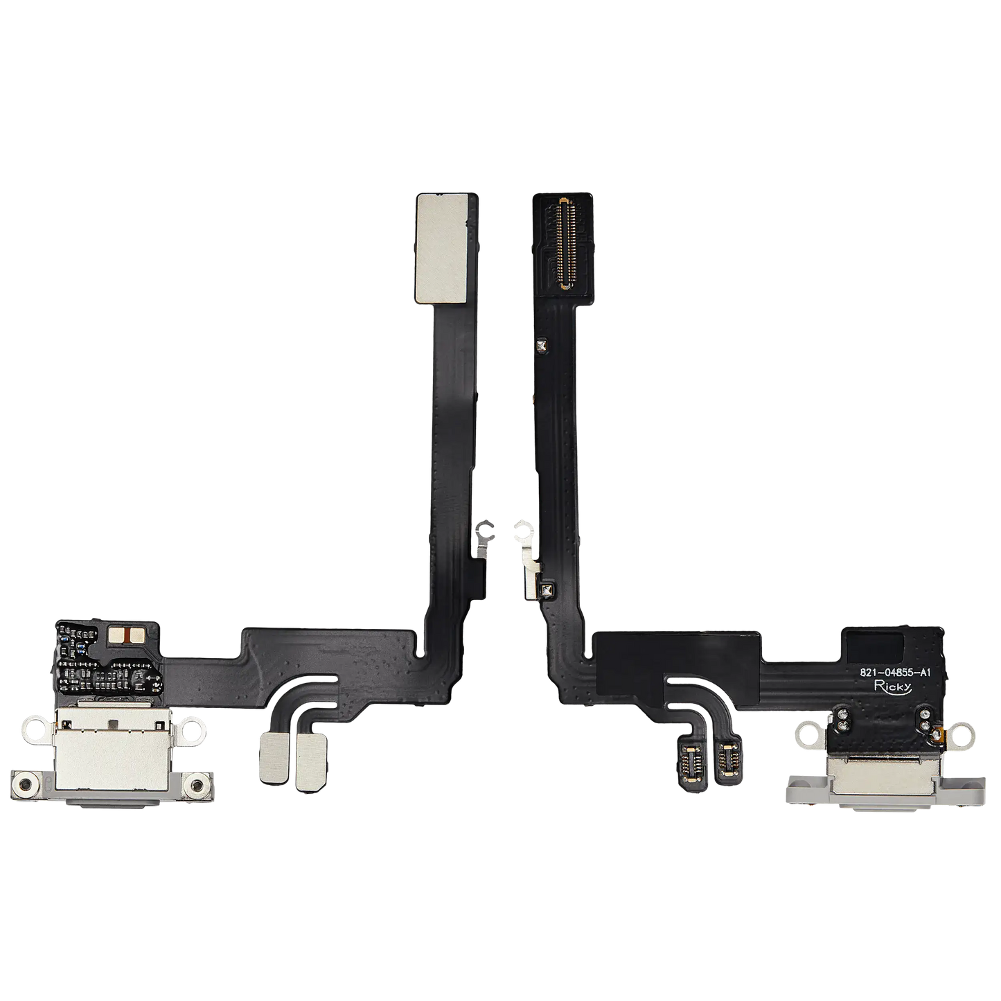 Charging Port Flex Cable For iPhone 16 Pro (Premium) (White Titanium)