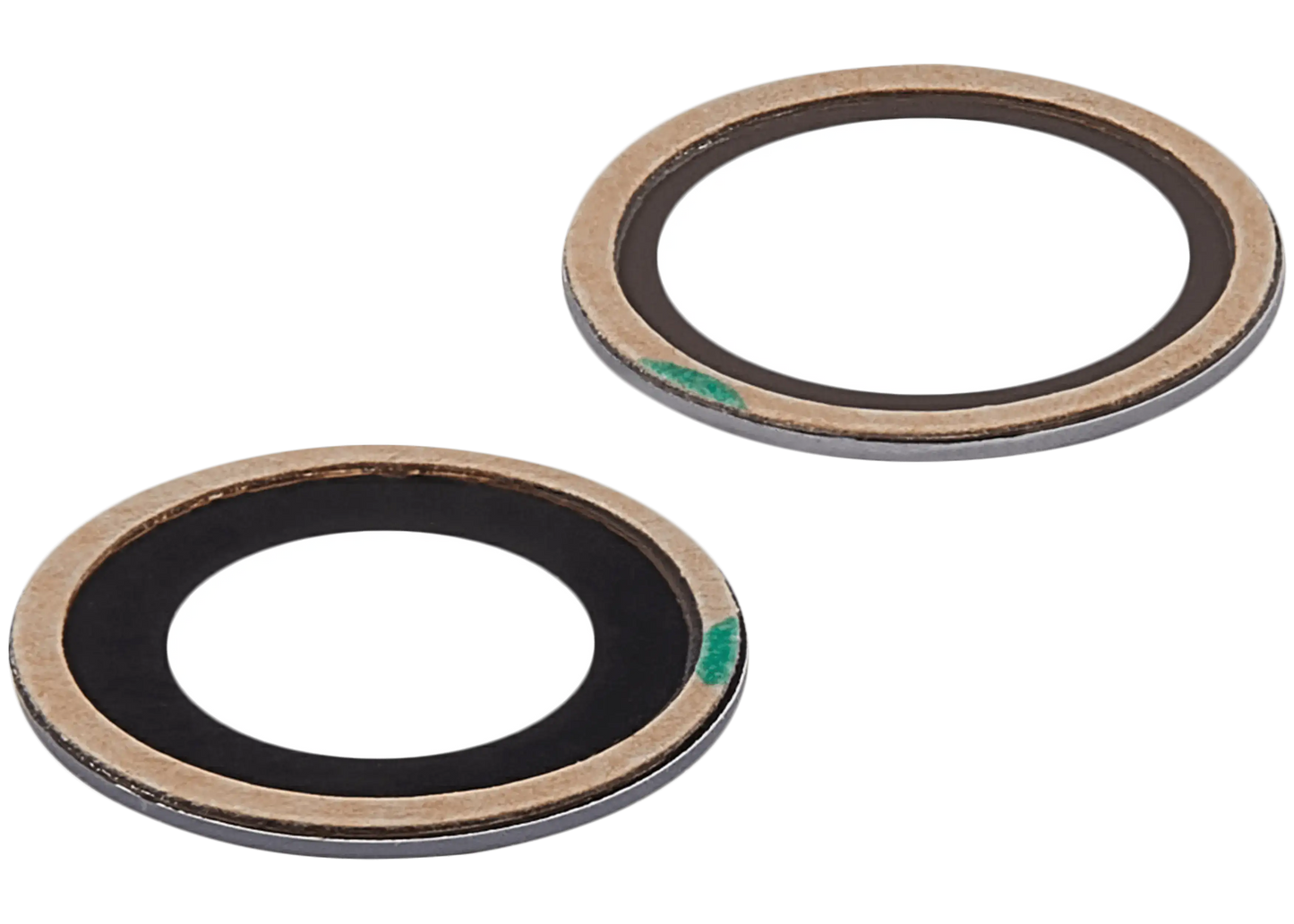 Back Camera Lens (Glass Only) With Adhesive For iPhone 12 / 12 Mini (2 Piece Set) (Aftermarket Plus) (10 Pack)