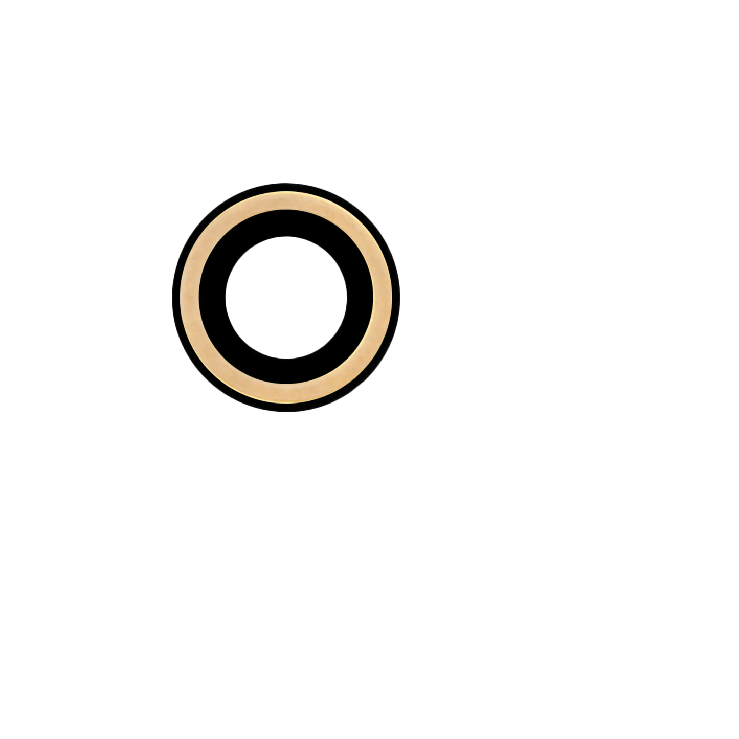 Back Camera Lens (Glass Only) With Adhesive For iPhone XR (All Colors) (10 Pack) (Aftermarket Plus)
