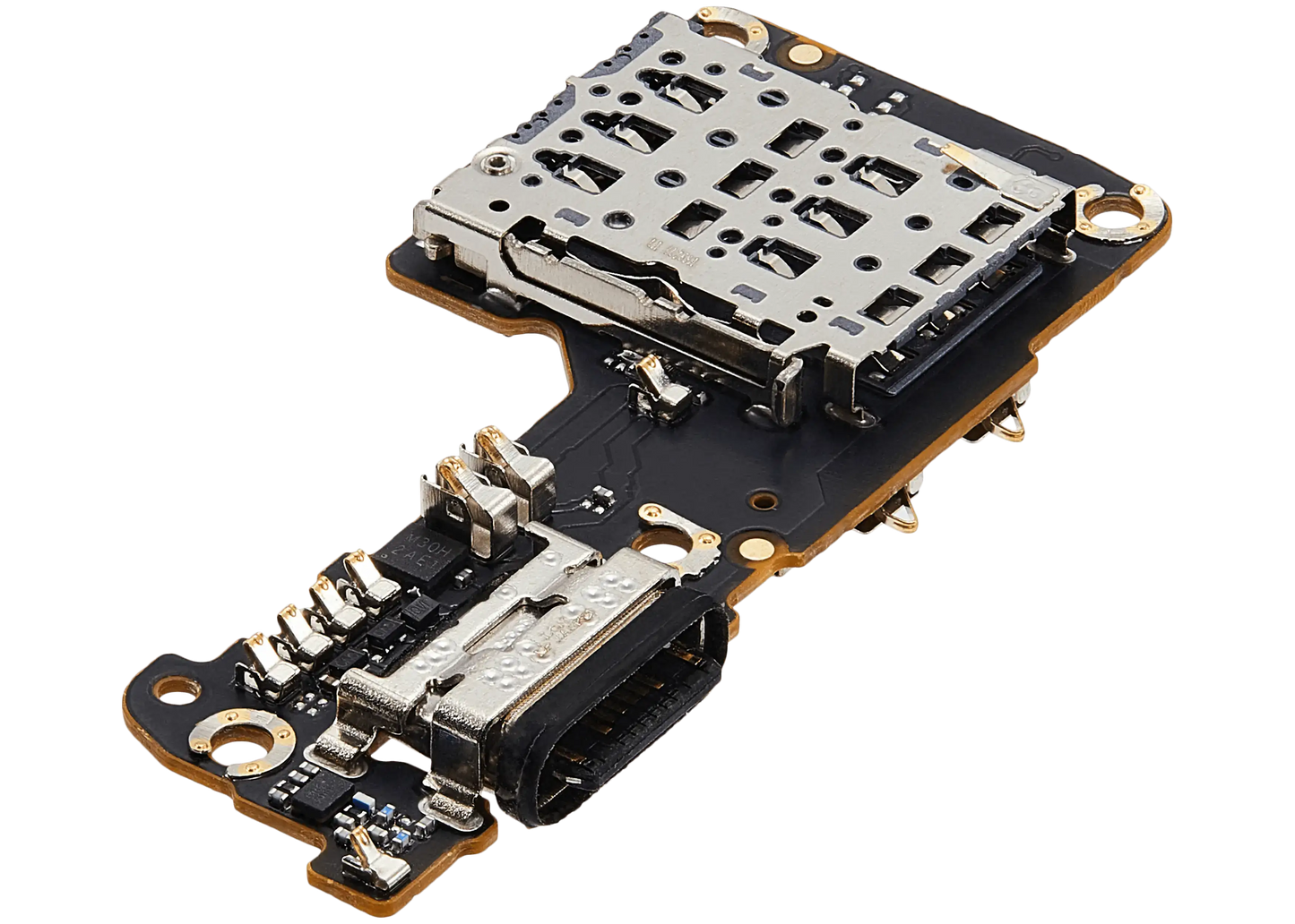 Charging Port Board With Sim Card Reader For Xiaomi 12 / 12X – replacement component detailed view – Charging Port Replacement for phone repair