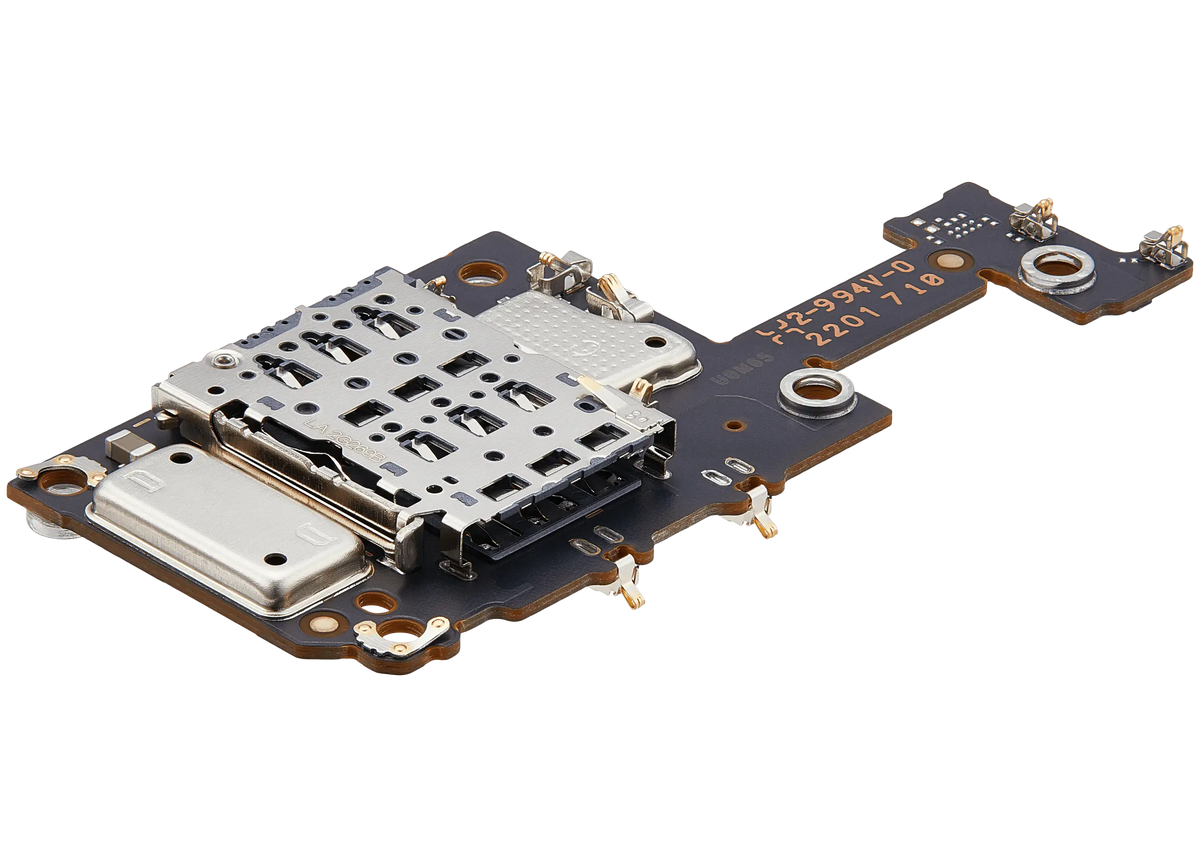 SIM Card Reader Board For Xiaomi 12 Pro – replacement component detailed view – Phone Replacement Part for phone repair