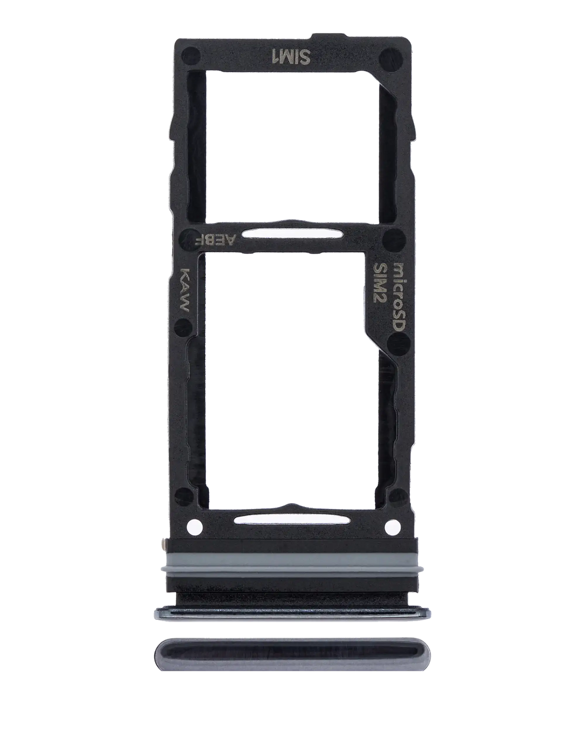 Dual Sim Card Tray For Samsung Galaxy A72 (A725 / 2021) (Awesome Black) - product image 1