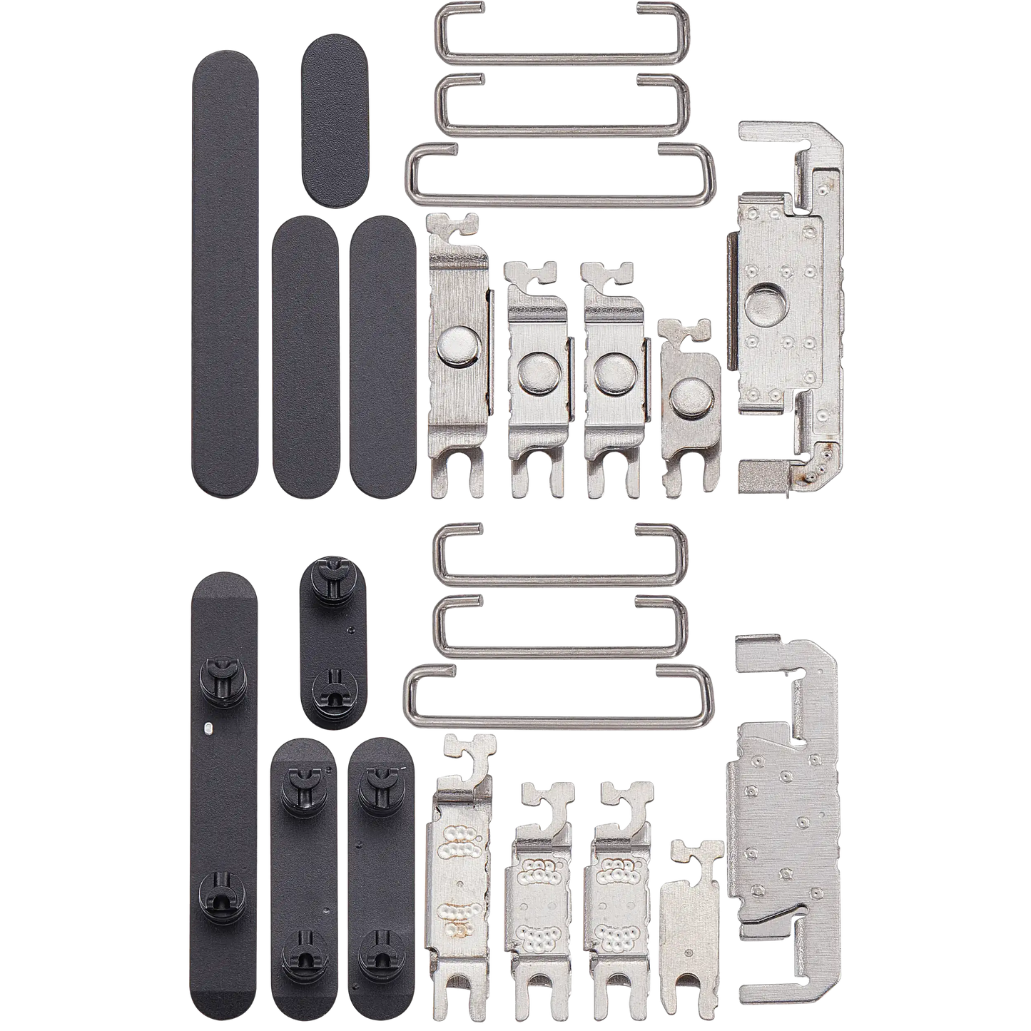 Hard Buttons (Power / Volume / Switch) For iPhone 16 / 16 Plus (Black)