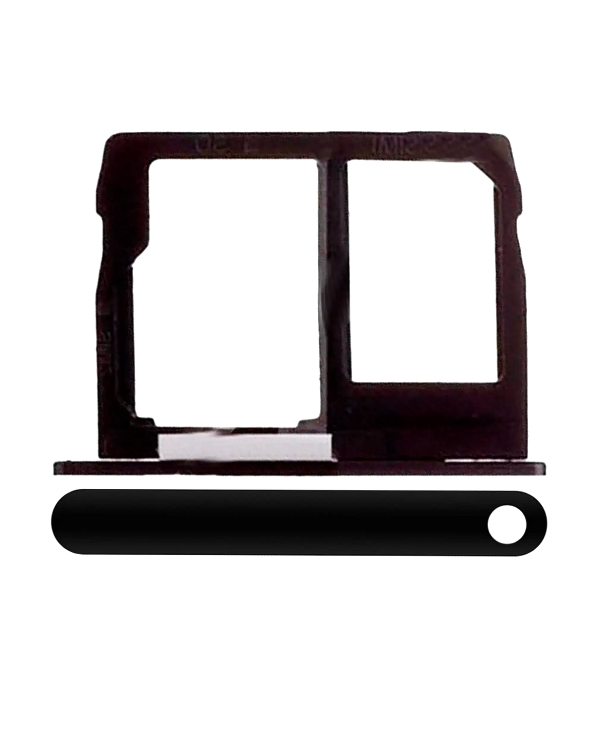 Sim Card Tray For Motorola Moto G5S Plus (XT1806 / 2017) (Dual Card Version) (Black) | compatible mobile phone replacement part | SKU 107082050539 | product image 1