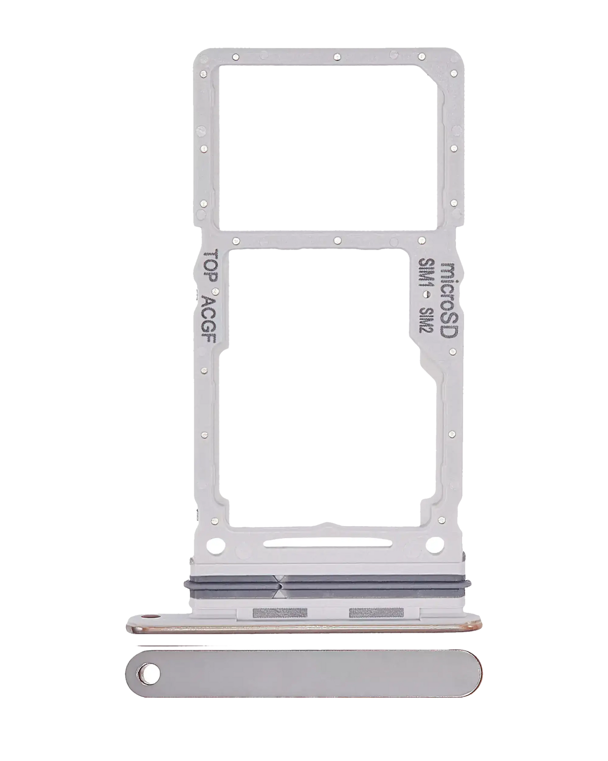 Dual Sim Card Tray For Samsung Galaxy A73 5G (A736 / 2022) (White) - product image 1