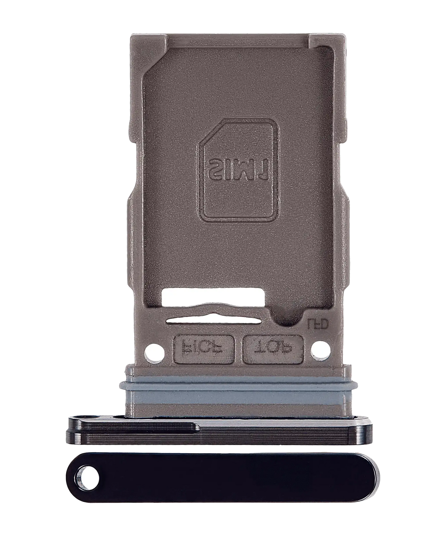 Samsung replacement part: Single Sim Card Tray For Samsung Galaxy Z Fold 4 (F936) (Phantom Black)