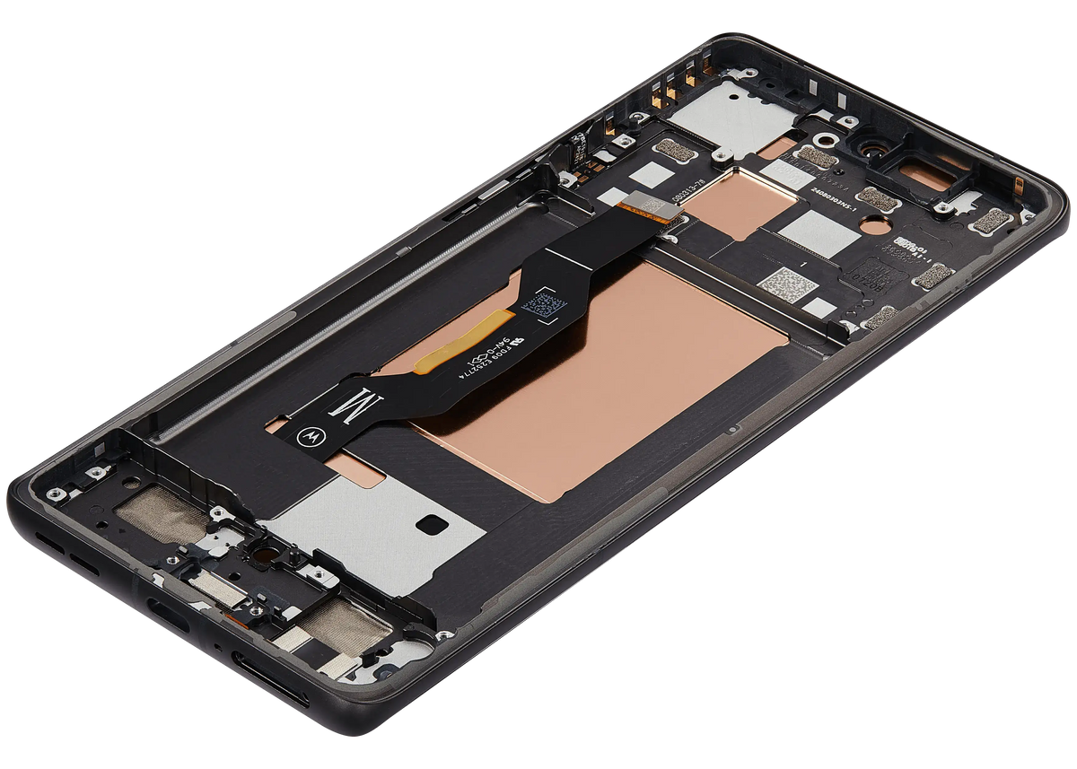 OLED Assembly With Frame For Motorola Moto Edge 50 (XT2407-3 / 2024) (Refurbished) (Koala Gray) | SKU 107183138919 | image 10