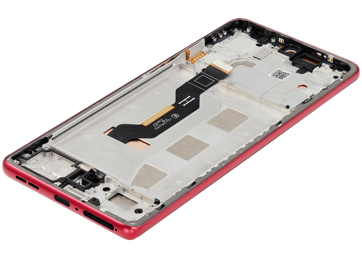 OLED Assembly With Frame For Motorola Moto G85 (XT2427-3 / 2024) (Refurbished) (Magenta) replacement part SKU 107183138921 image 10