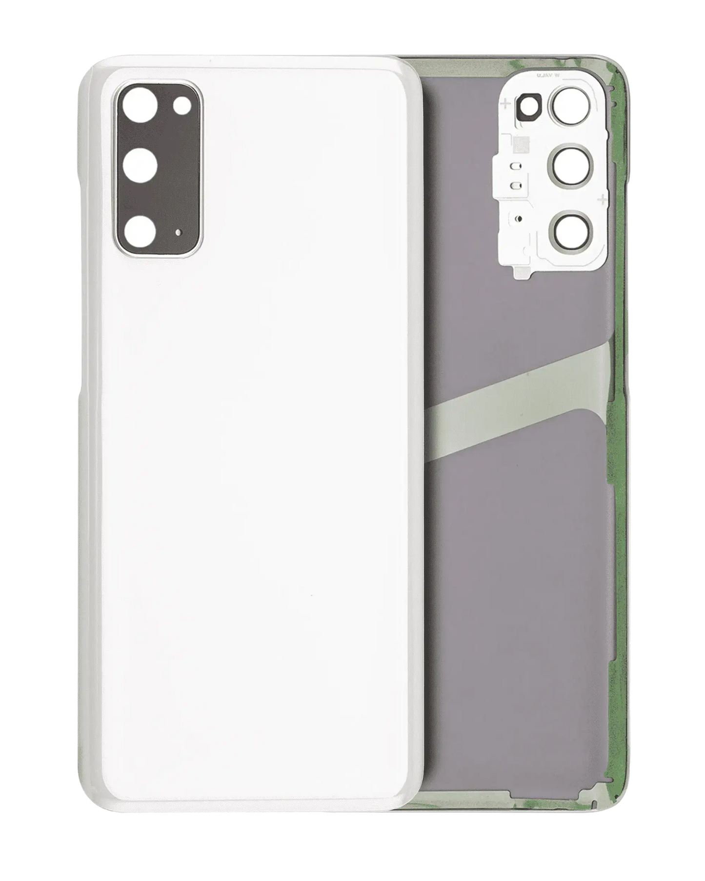 Back Cover Glass With Camera Lens For Samsung Galaxy S20 5G (Service Pack) (Cloud White)