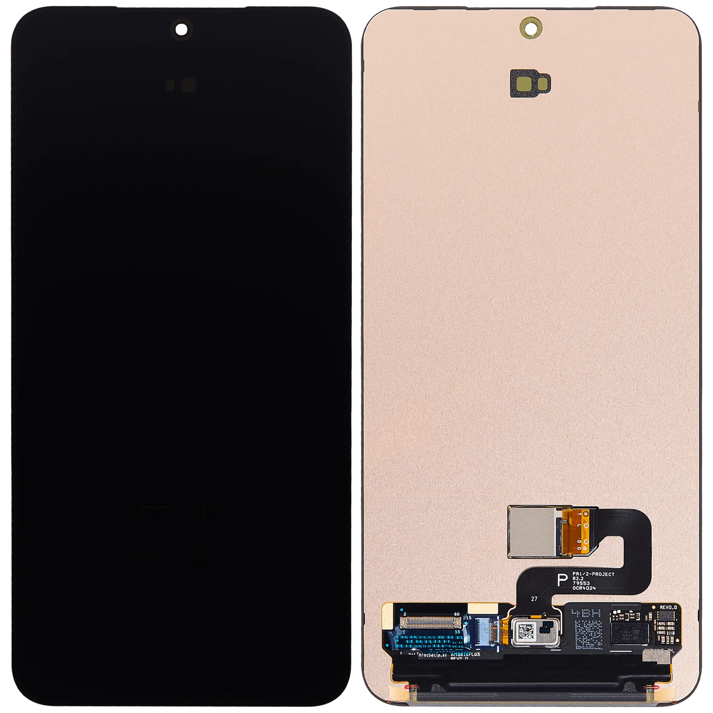 OLED Assembly Without Frame For Samsung Galaxy S25 5G (Refurbished) (All Colors)