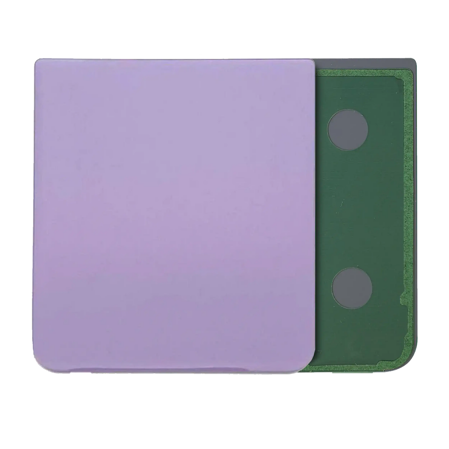 Buy Bottom Back Cover Glass For Samsung Galaxy Z Flip 4 (Service Pack) (Bora Purple) - High Quality Replacement Part - View 1 | TechDrip Canada