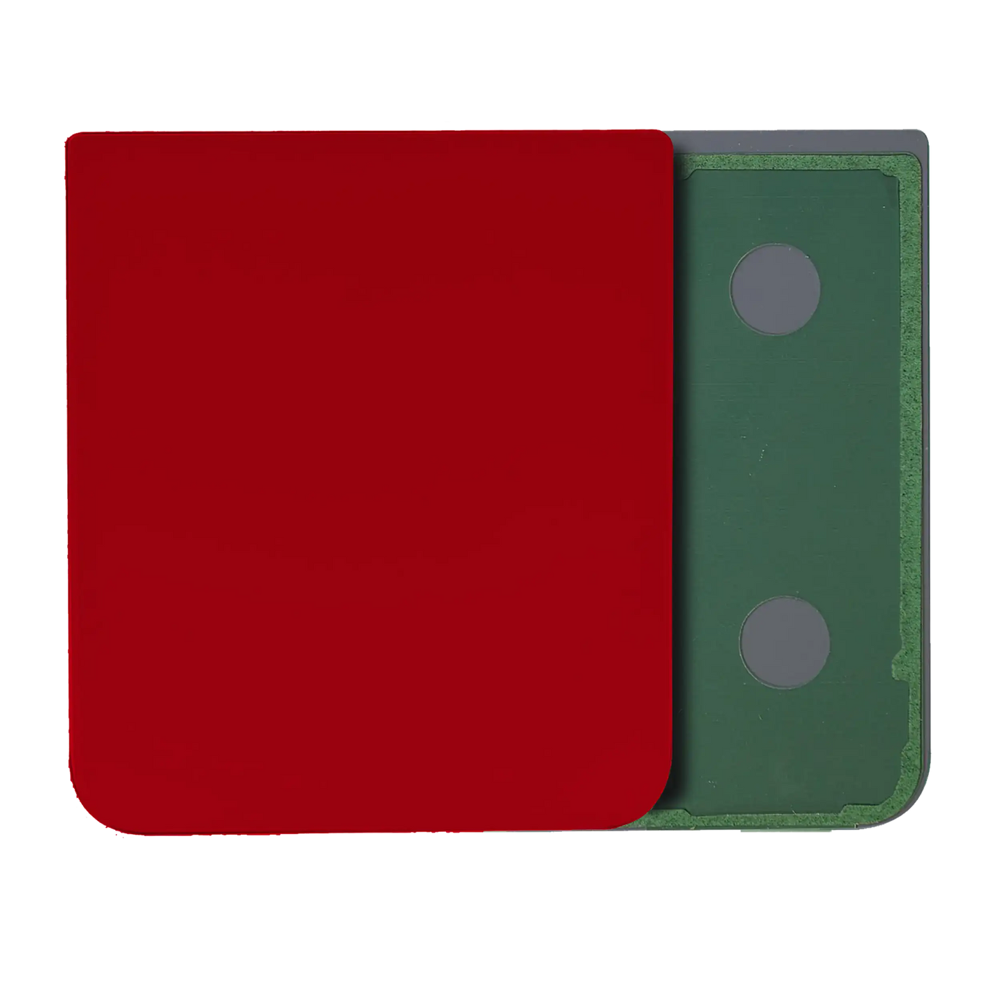 Buy Bottom Back Cover Glass For Samsung Galaxy Z Flip 4 (Service Pack) (Red) - High Quality Replacement Part - View 1 | TechDrip Canada