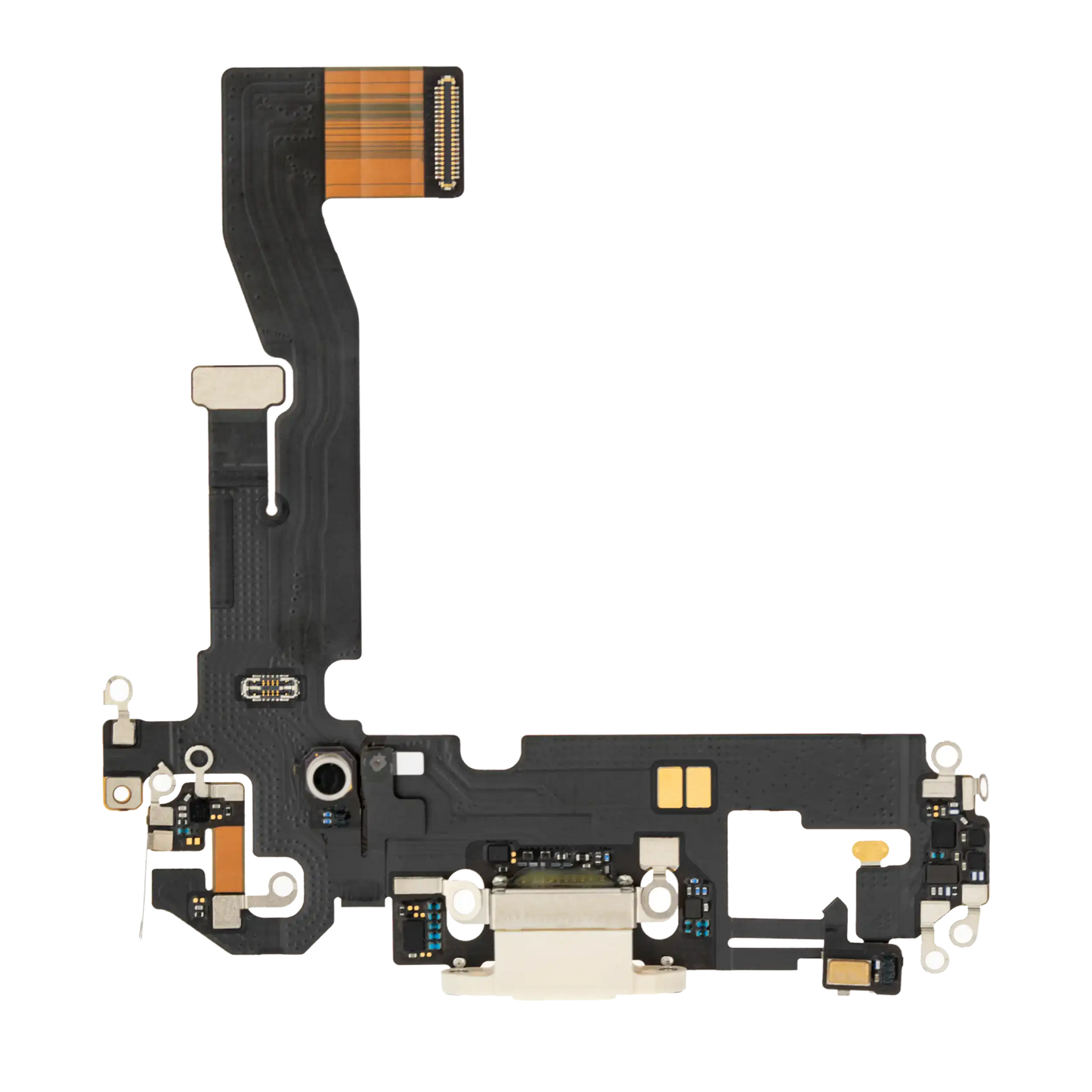 Charging Port Flex Cable For iPhone 12 Pro (Premium) (Gold)