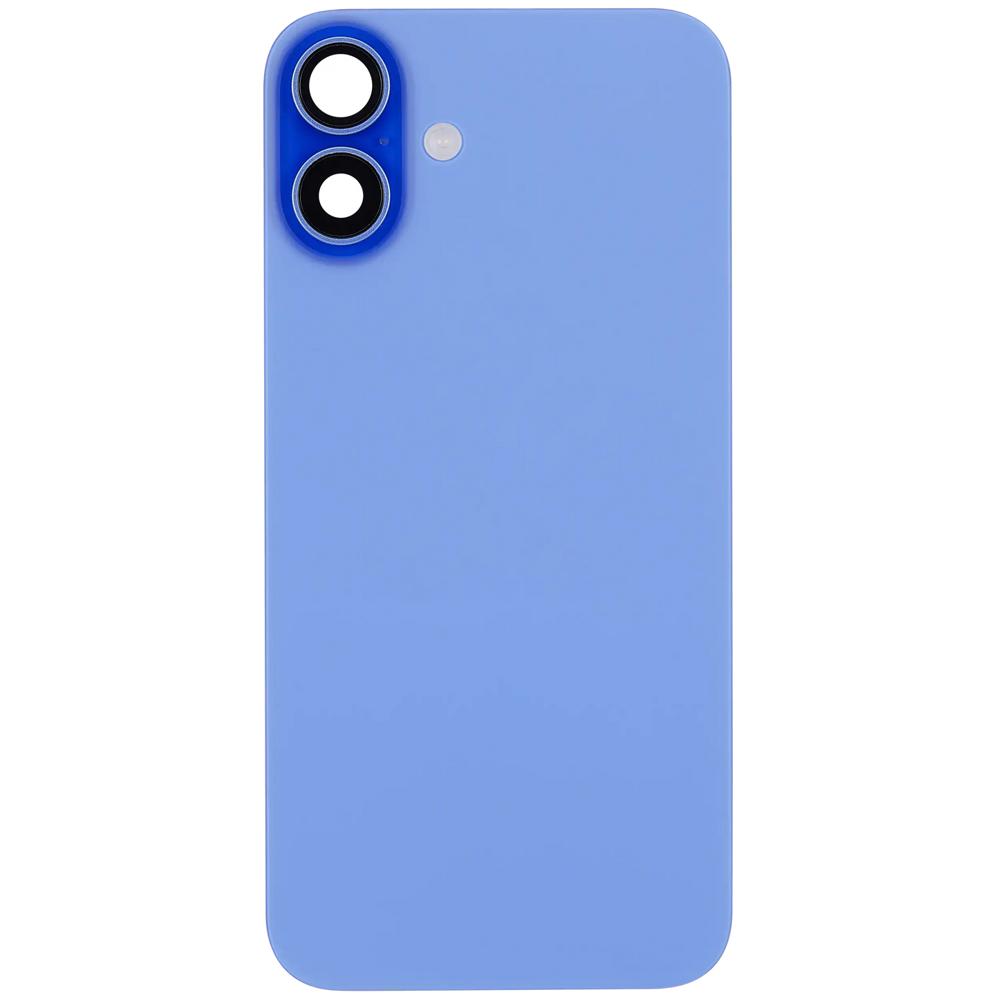 Back Glass w/ MagSafe Magnet & NFC & Flashlight Flex For iPhone 16 Plus (Used OEM Pull: Grade B) (Ultramarine)