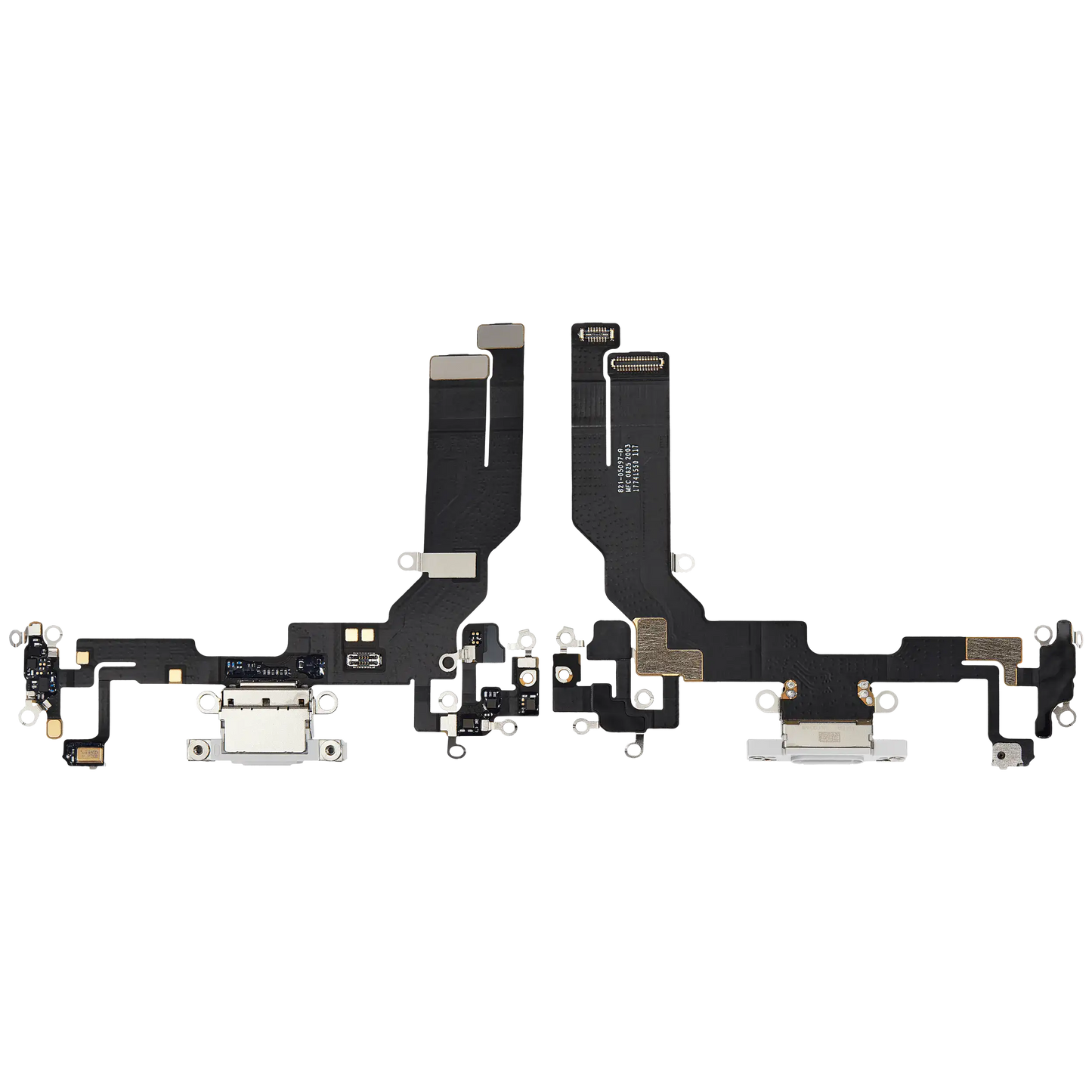 Charging Port Flex Cable Compatible For iPhone 16e / 17e (Premium) (White)