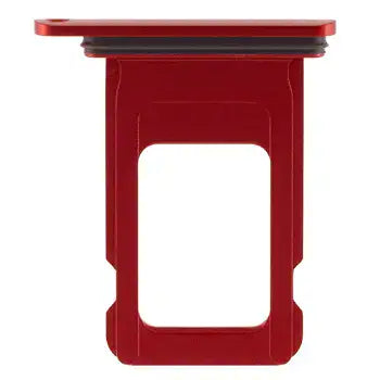 SIM Card Tray For iPhone XR (Service Pack) (Red)