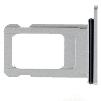 Single SIM Card Tray For iPhone 11 (Service Pack) (White)