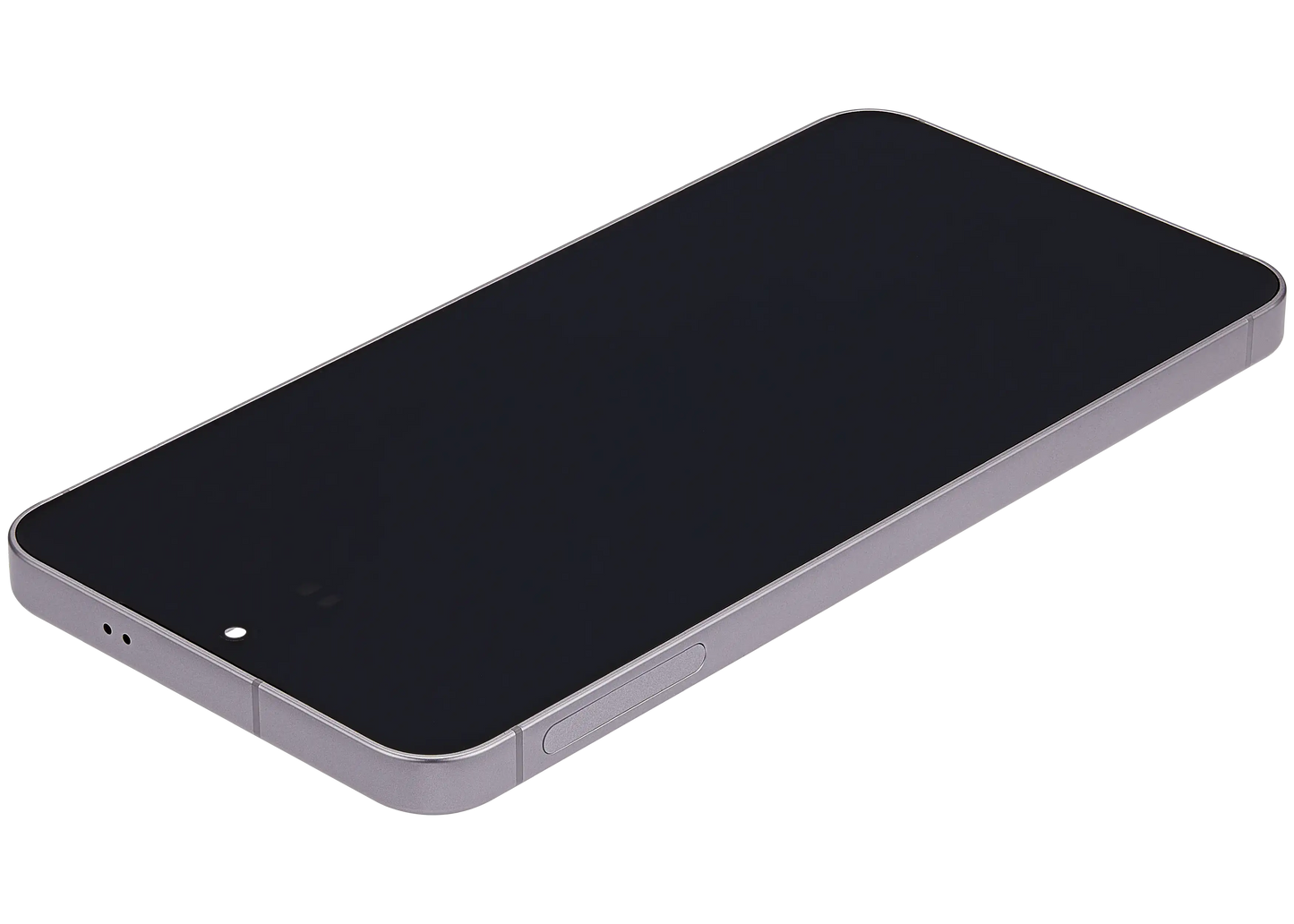 OLED Assembly With Frame For Samsung Galaxy S25 5G (US & International) (Refurbished) (Silver Shadow)