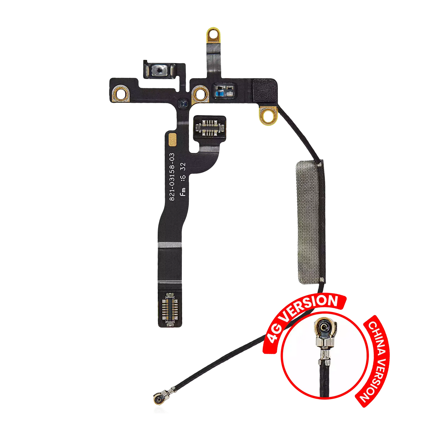 Power Button Flex Cable For iPad Pro 12.9" 5th Gen (2021) / 12.9" 6th Gen (2022) / Pro 11" 3rd Gen (2021) / Pro 11" 4th Gen (2022) (China Version) (Ce