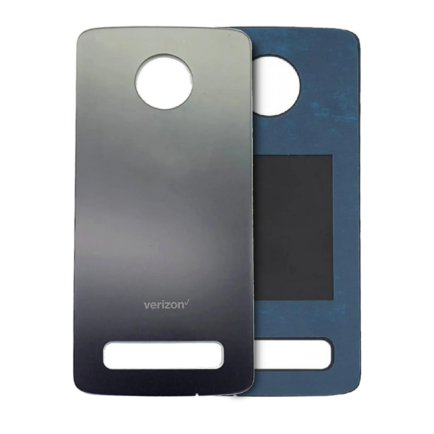 Back cover Glass For Motorola Moto Z4 (XT1980-3 / 2019) (Verizon) (Genuine OEM) (White) - Motorola replacement part, primary product view, SKU 107082113562