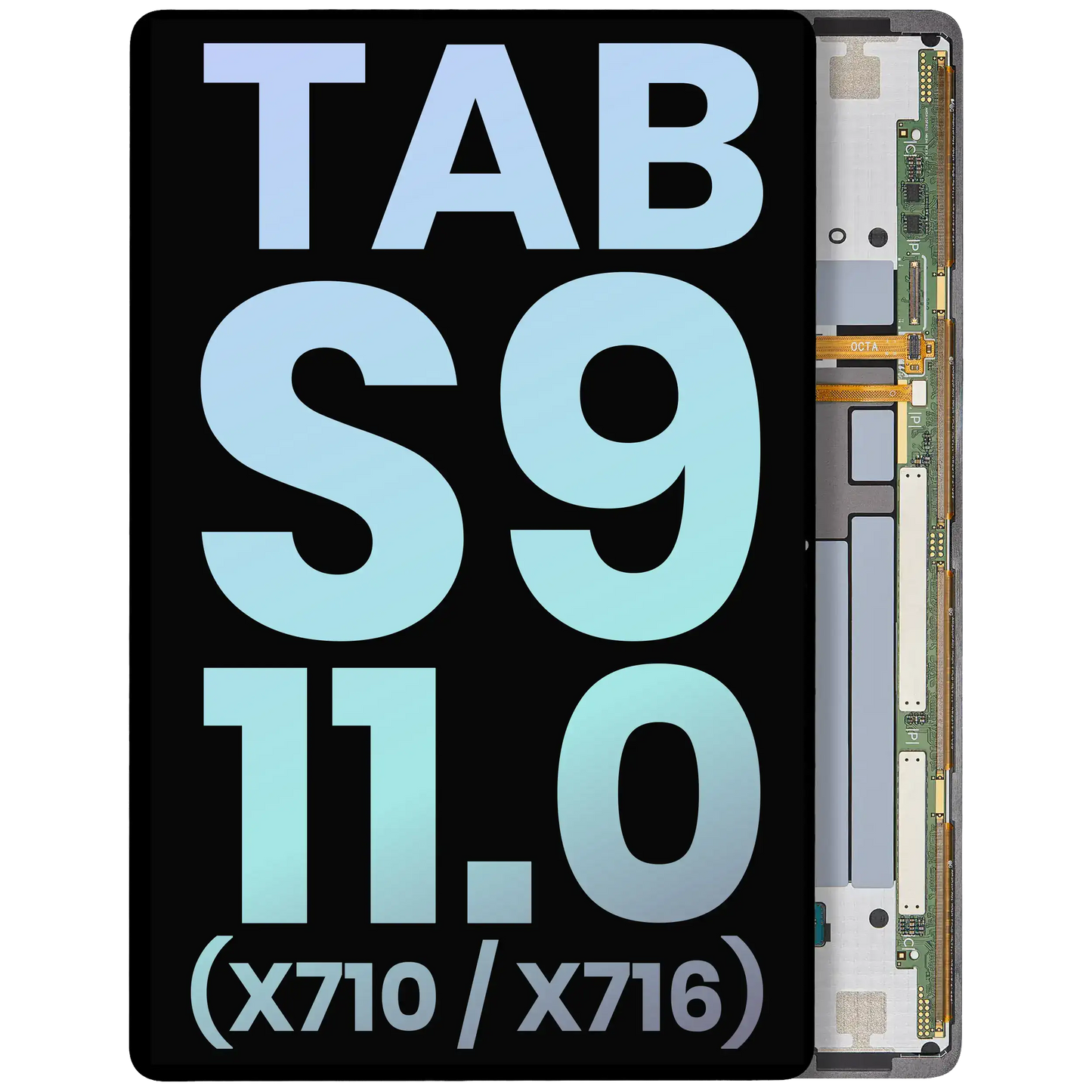 OLED Assembly Without Frame Compatible For Samsung Galaxy Tab S9 11.0" (X710 / X716) (2023) (Service Pack) (All Colors) - product image 1