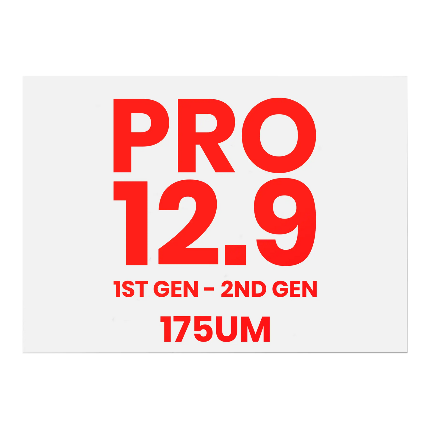 OCA Film Lamination For iPad Pro 12.9" 1st Gen (2015) / iPad Pro 12.9" 2nd Gen (2017) (175um) (10 Pack)